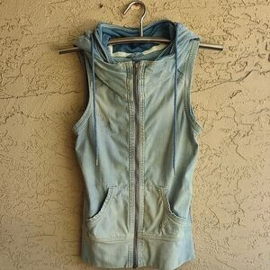 Mens GOA Blended Hoodie Vest Size S